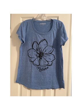 🔵Karoo Women’s Short Sleeve T-Shirt, M, Blue